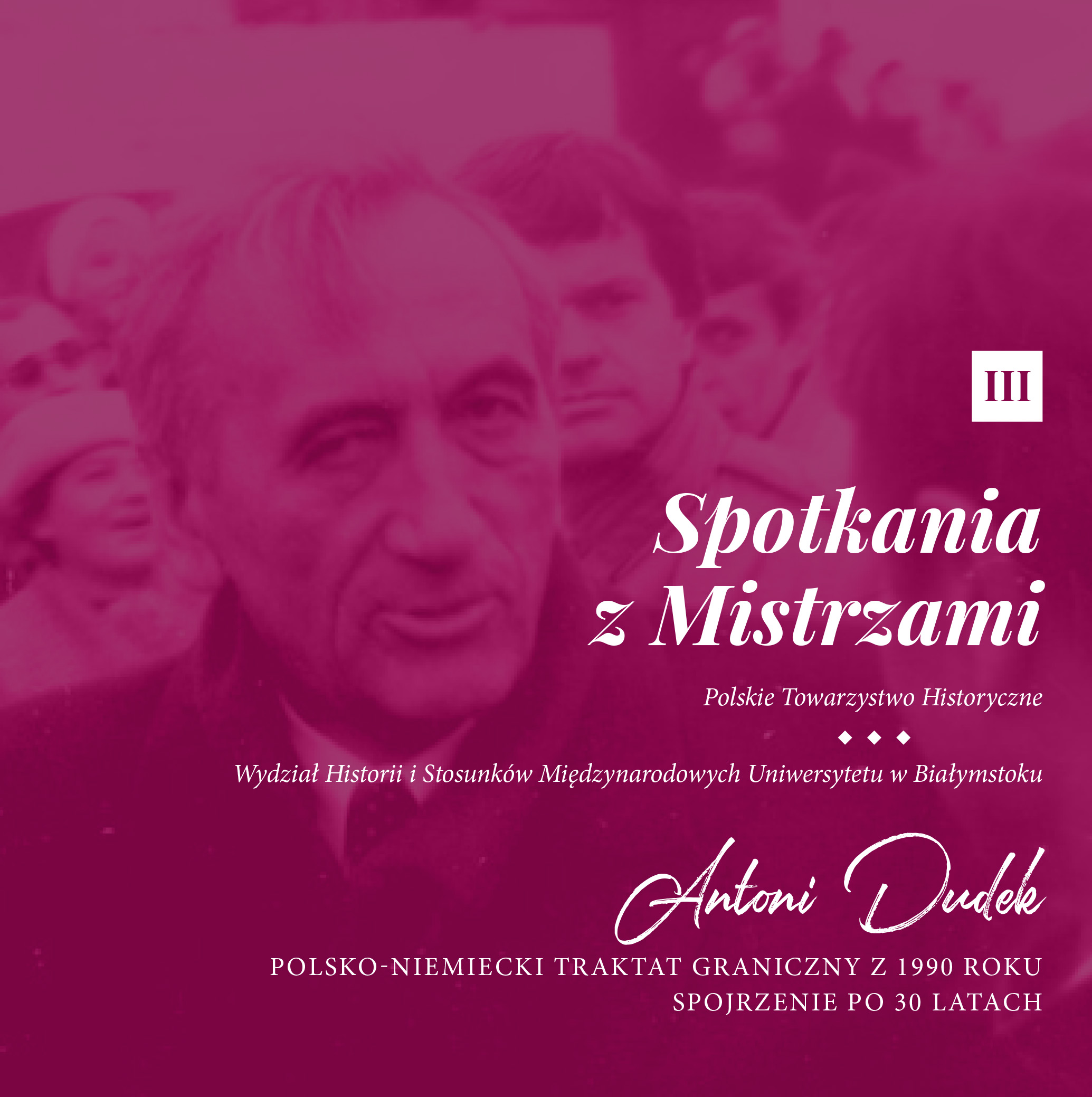 SPOTKANIA Z MISTRZAMI, prof. Antoni Dudek