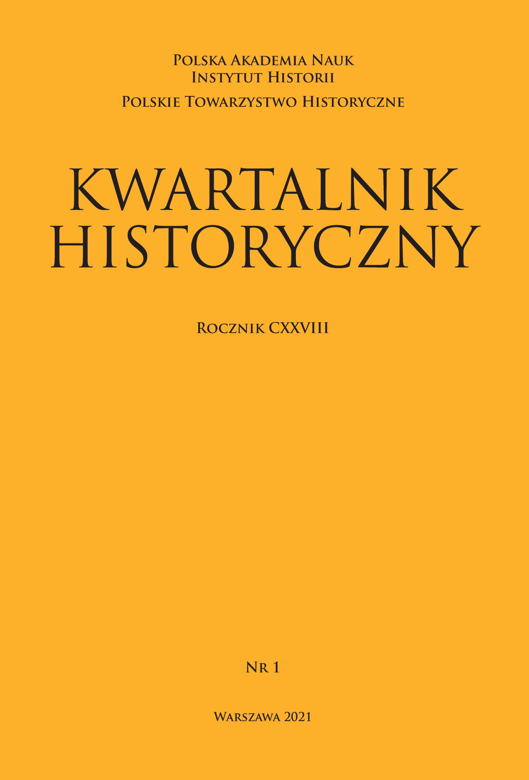 „Kwartalnik Historyczny” – głosy pracowników Wydziału o kondycji badań historycznych w Polsce